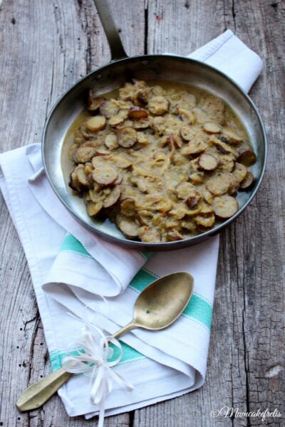 sugo con melanzane perline