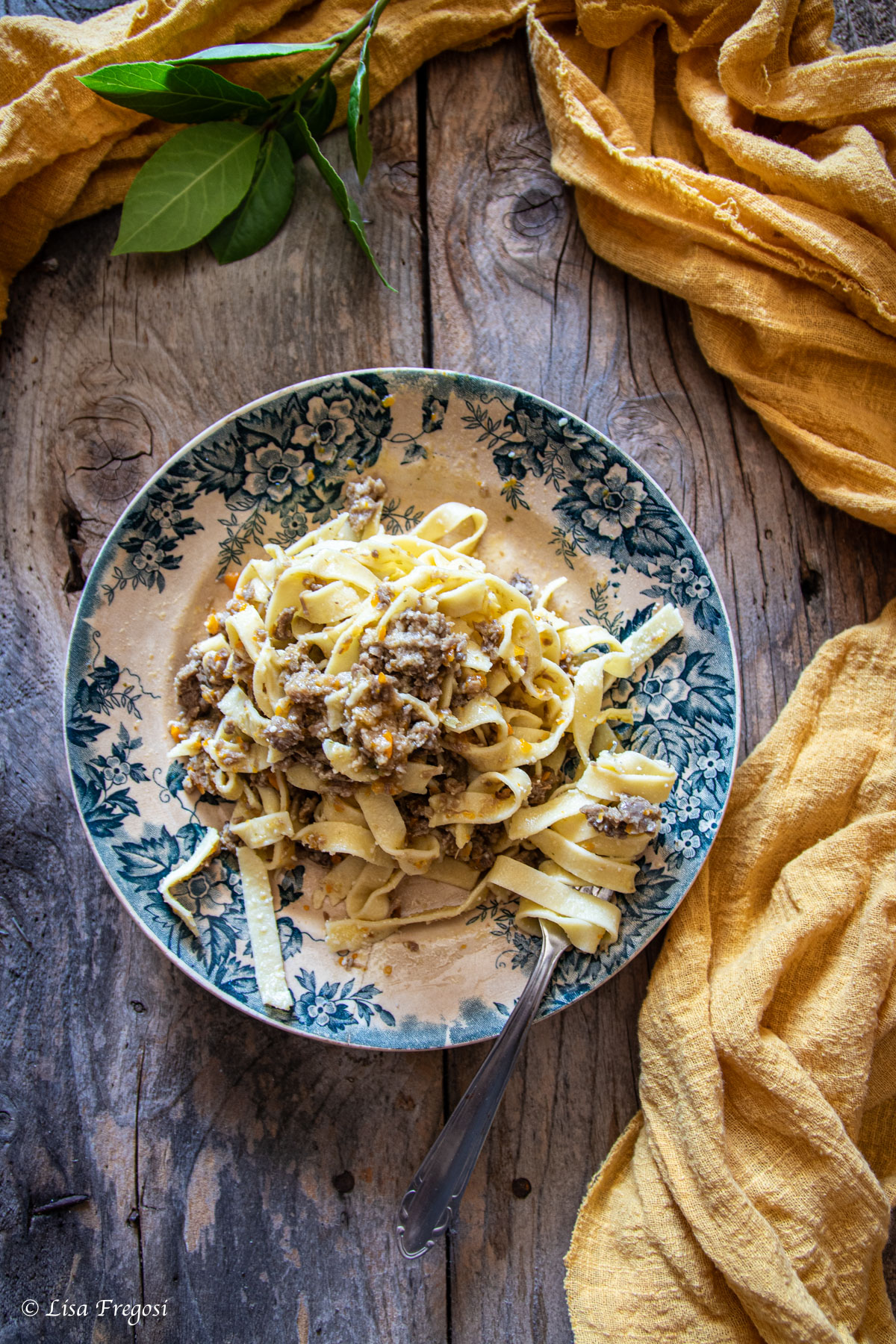 ragu' di cinghiale in bianco