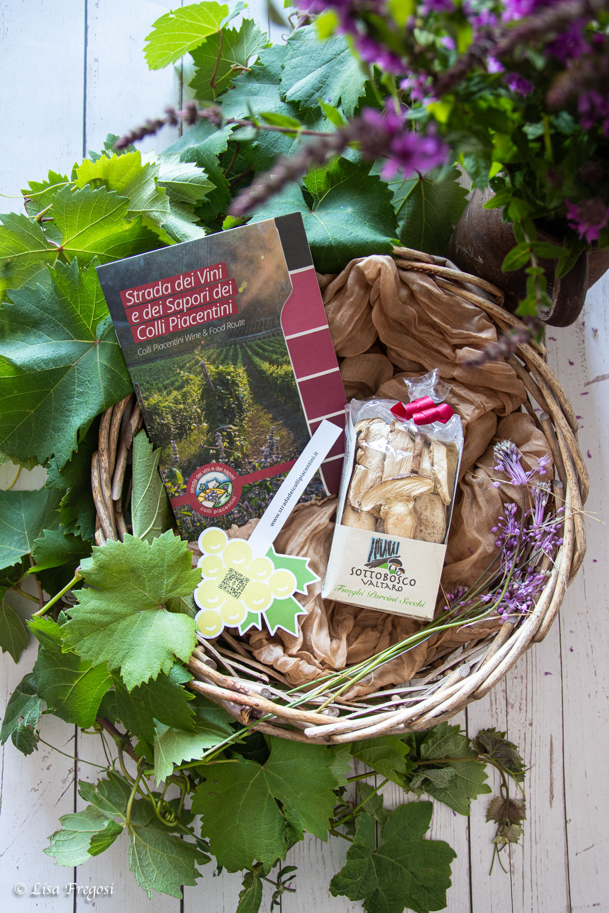 mistery box per #aromamalvasia del Valtidone Wine Fest di Emilia Wine Experience