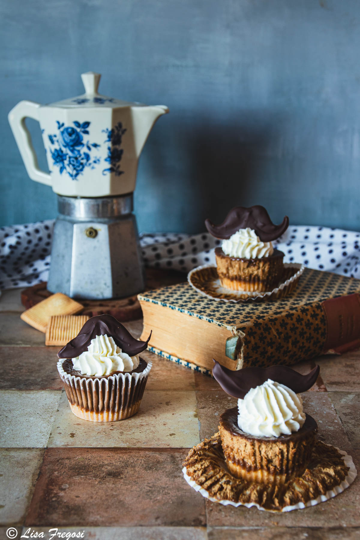 ricetta mini cheesecake al caffè con novellini Céréal per la festa del papà